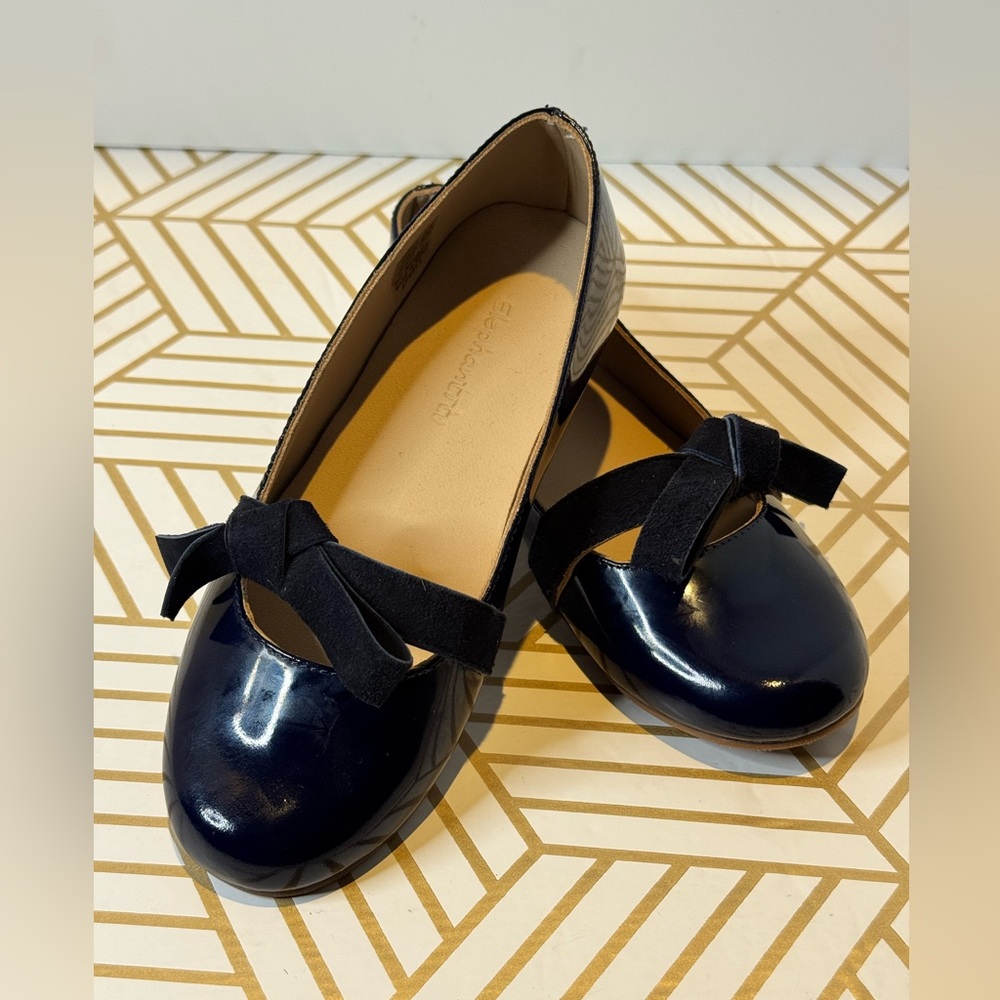 Elephantito Navy Blue Kids Dress Shoes - Picture 2 of 5